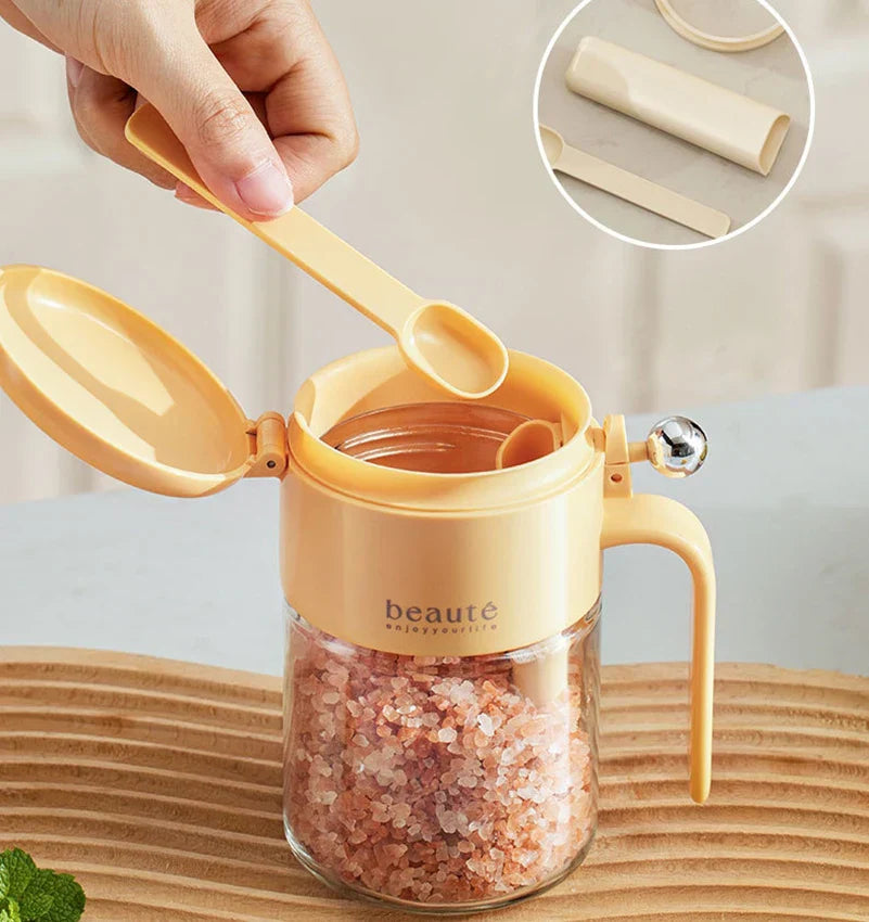 BowLift | Moisture Block Glass Seasoning Jar