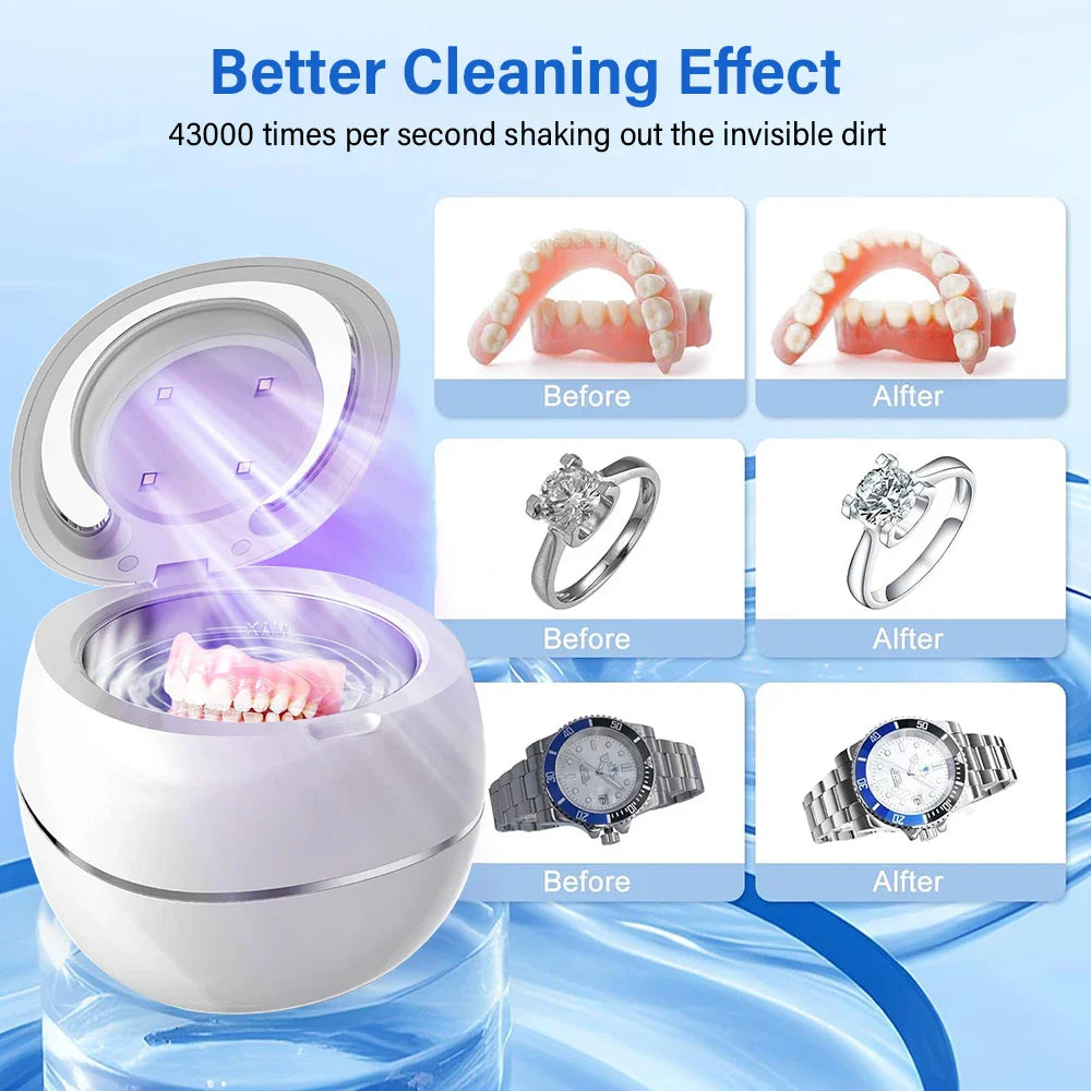 BowLift | Mini Portable UV Ultrasonic Cleaner