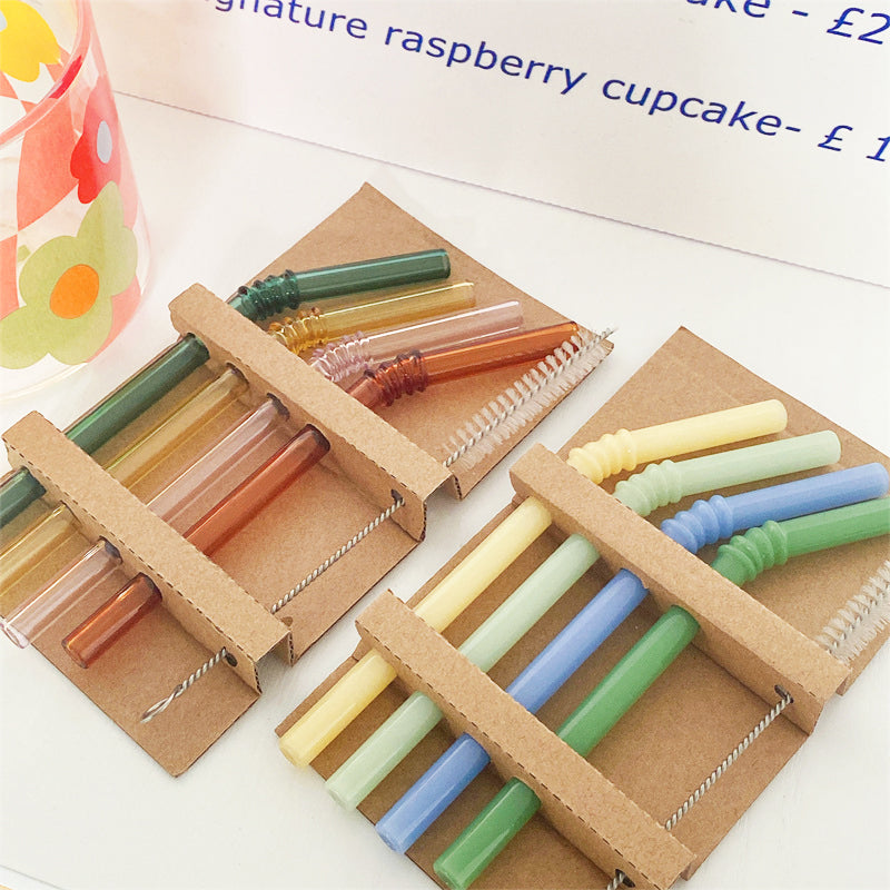 BowLift | Glass straw - Set of 4