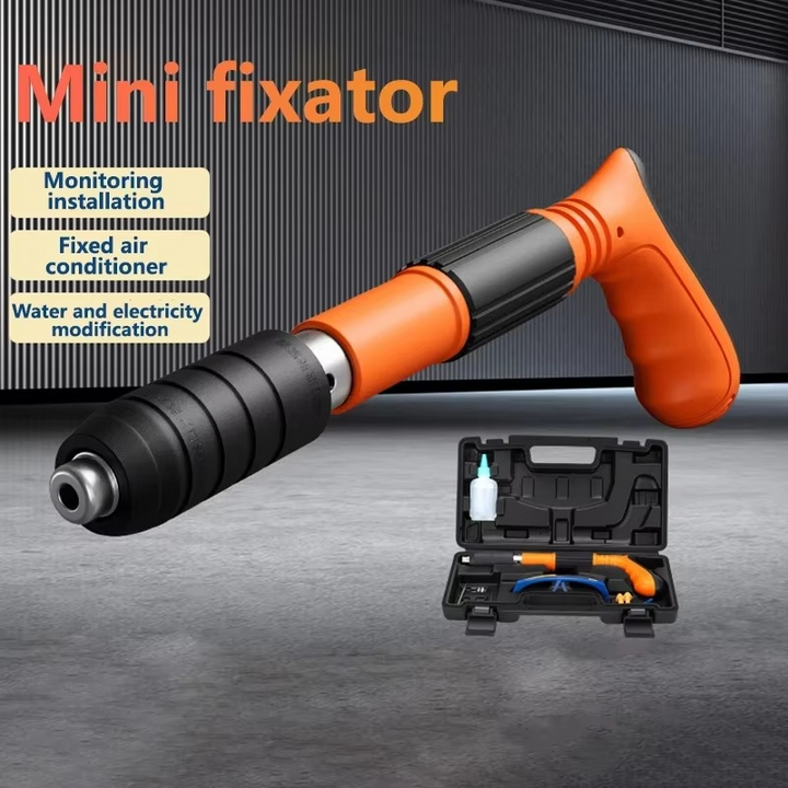 BowLift | Versatile High-Precision Manual Nail Gun with Nails - Ideal for Woodworking and Concrete Decoration