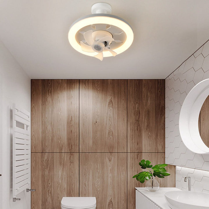 BowLift | 2in1 Radiant Rotating RC Ceiling Fan Lamp