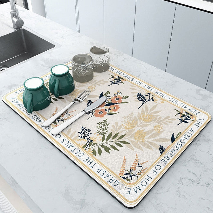 AbsorpTowel Mat - Antislip, Ultra-absorbing and Stylish Bowlift