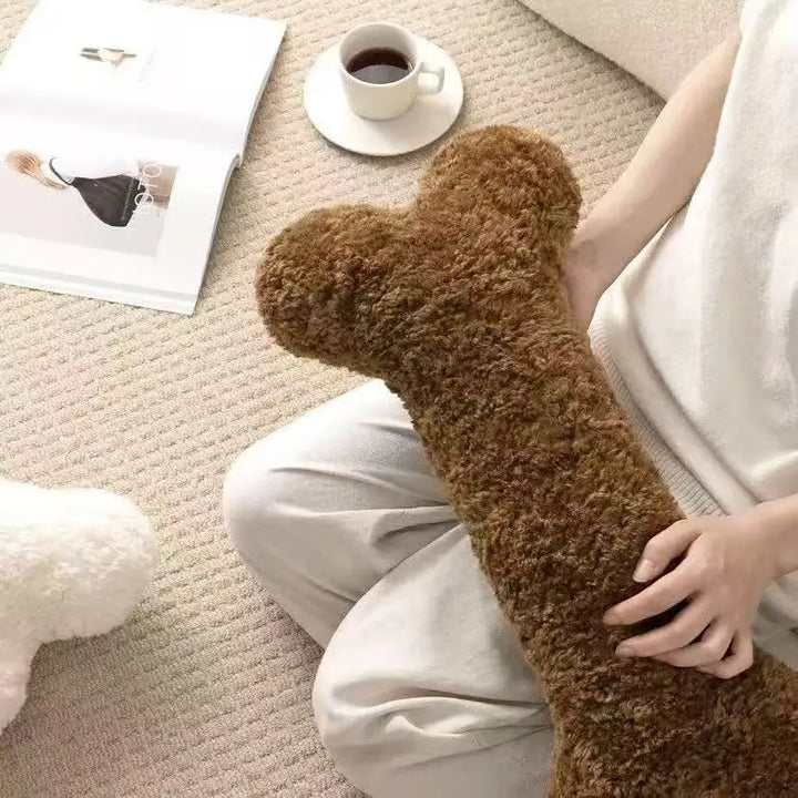 Creative Bone-Shaped Plush Pillow | Bowlift
