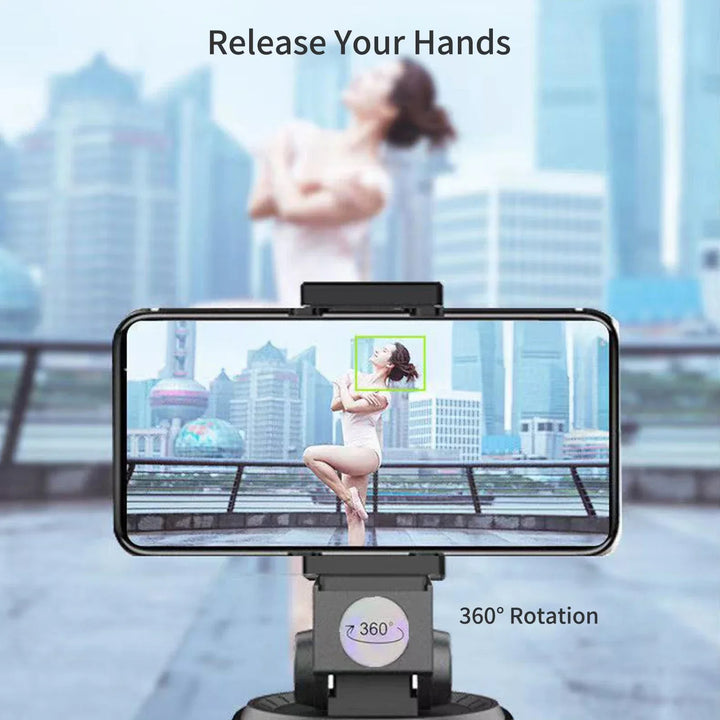BowLift | 360 Auto Face Tracking Rotating Wireless Bluetooth Phone Holder