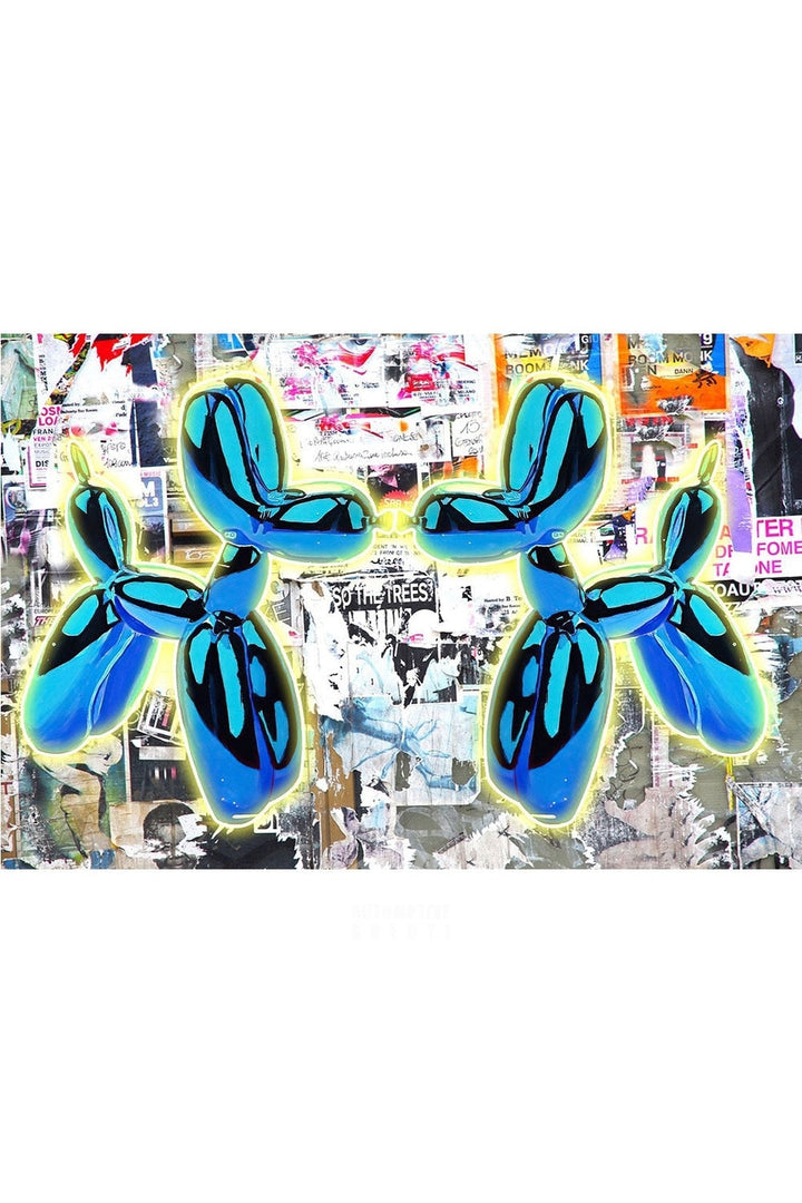 matching Graffiti Balloon Poster | Bowlift
