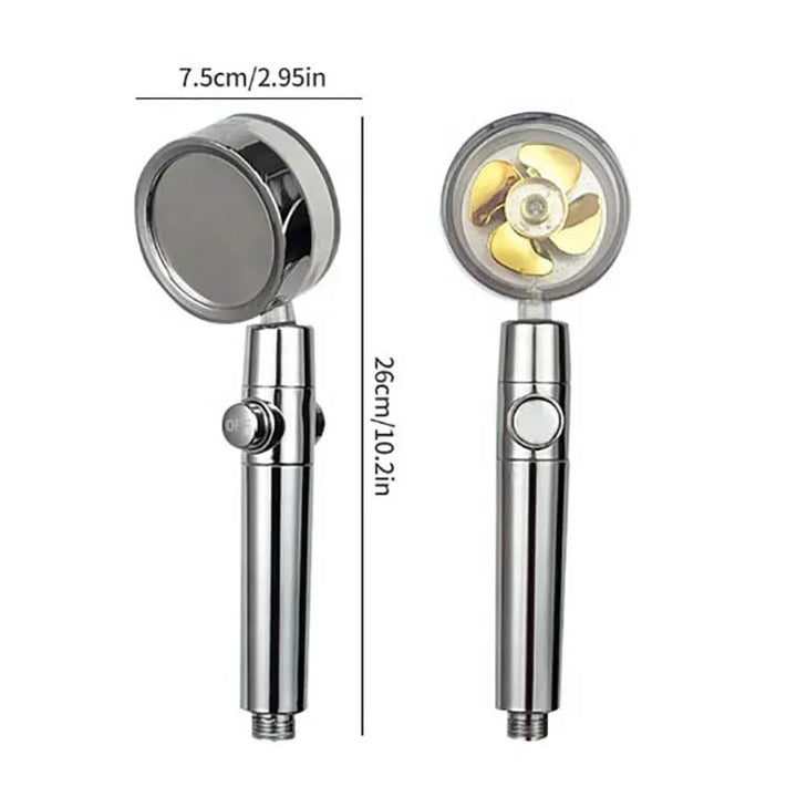 BowLift | 360° Rotatable Shower Head With Water Saving & High Pressure Function