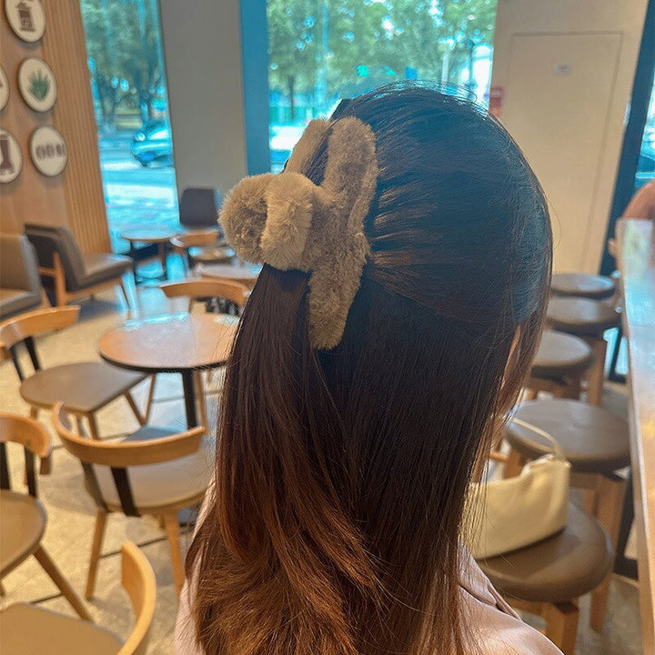 BowLift | Shark Clip Fluffy Hair Claw