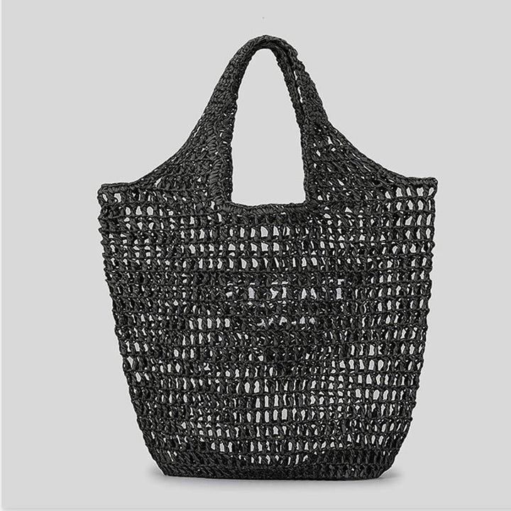 BowLift | Net straw crochet beach bag