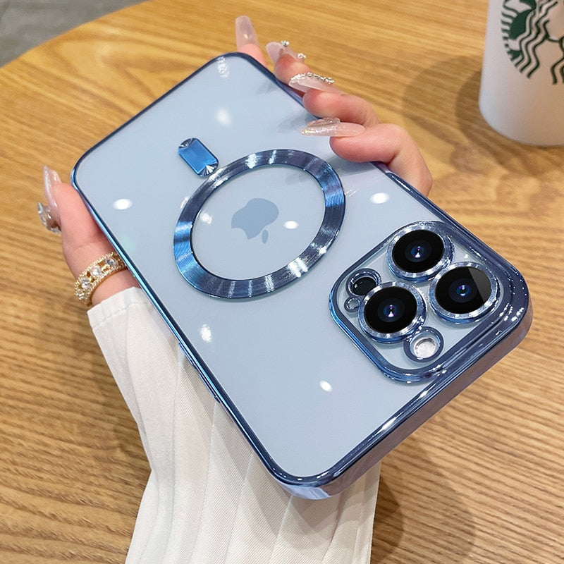 BowLift | Sky Clear Transparent Silicone iPhone Case