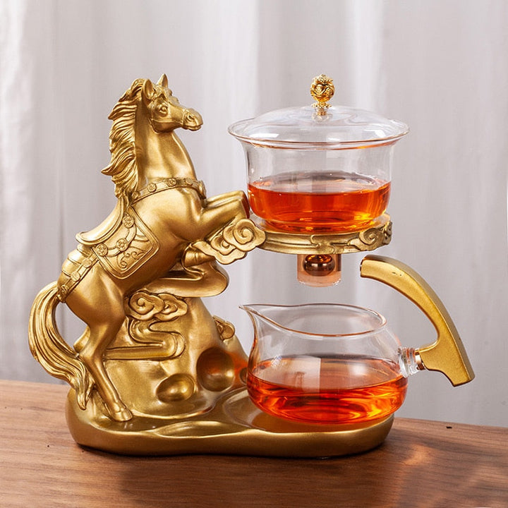 BowLift | Mystic Golden Dragon Teapot