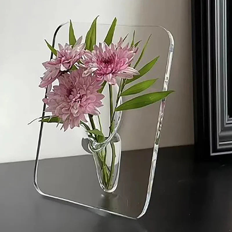 BowLift | Acrylic Floral Photo Frame Vase