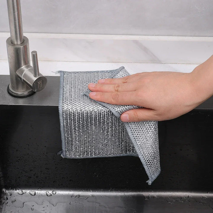 BowLift | Non-Stick Iron Wipe Double Layer Wire Cleaning Cloth