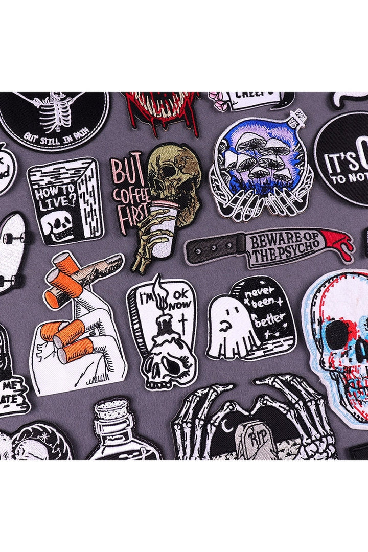 Ghost Style Embroidered Patch | Bowlift