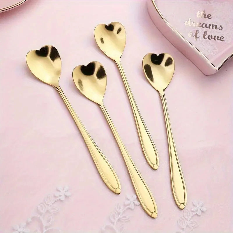 HeartSpoonSet – Romantic Spoon Set for Table Bowlift