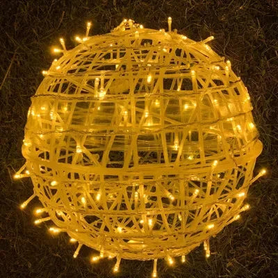 BowLift | Sphere - Rattan Party Lighting