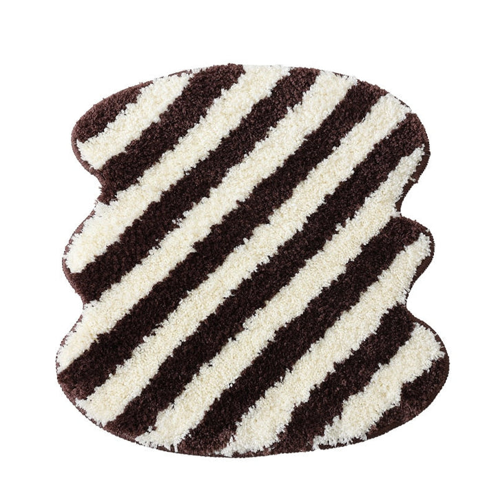 BowLift | Quilted striped chair cushion