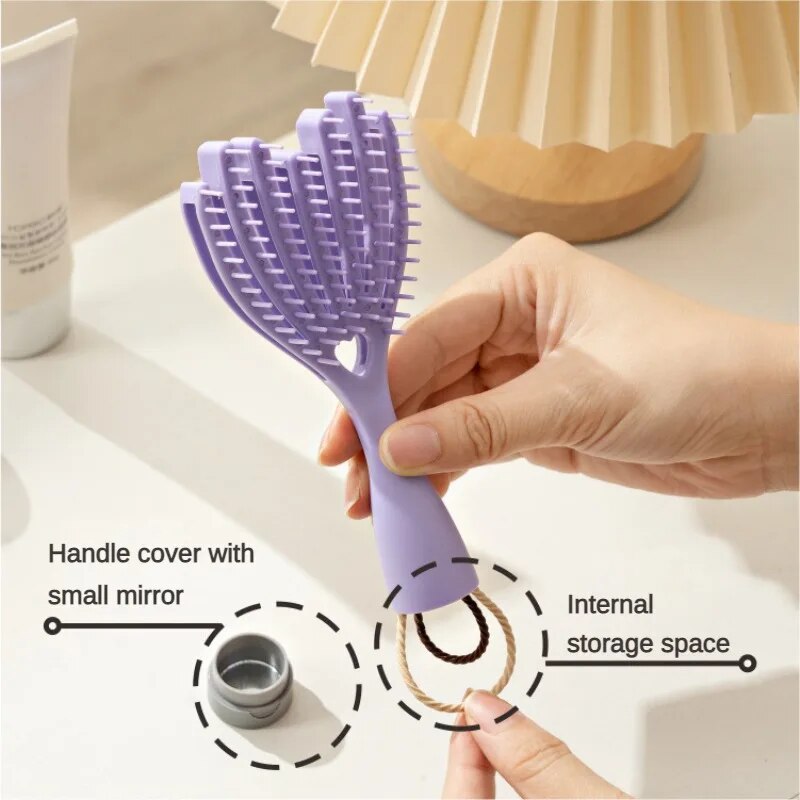 BowLift | Soft Touch Scalp Massage Hair Styler Brush