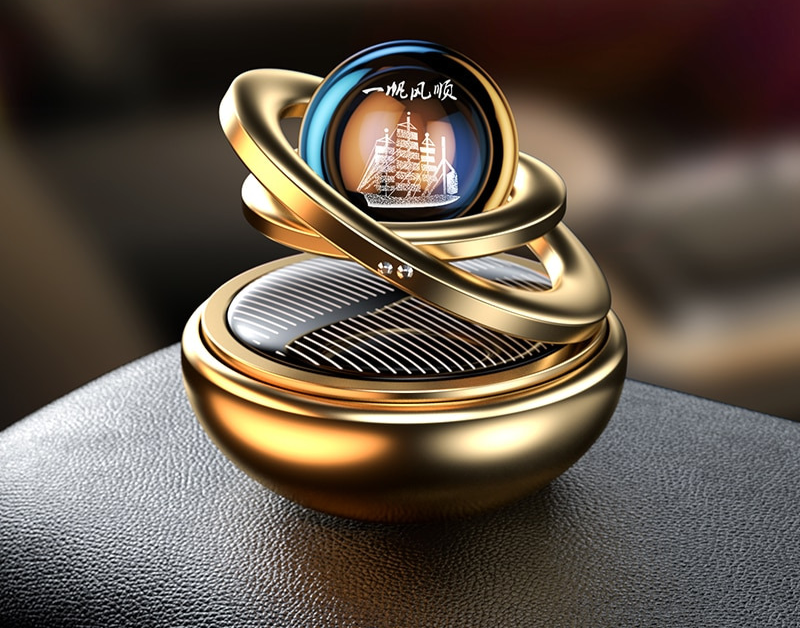BowLift | Solar Car Air Freshener | Cool design and works on solar energy