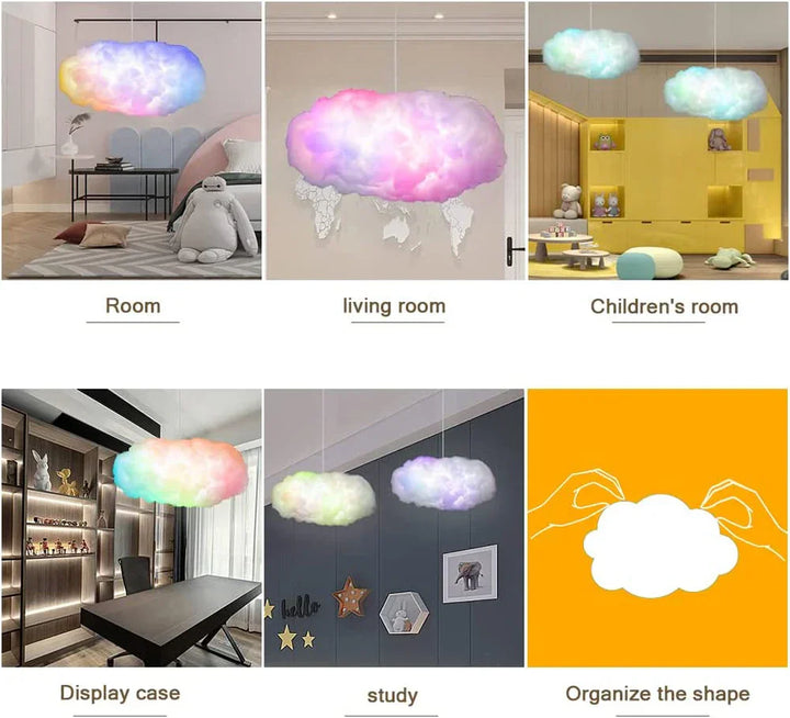 BowLift | Cloudscape Glow 3D Cloud Smart Bedroom Light