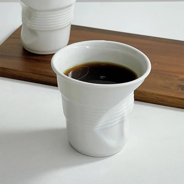 BowLift | Realistic Ceramic Bent Creative Mug
