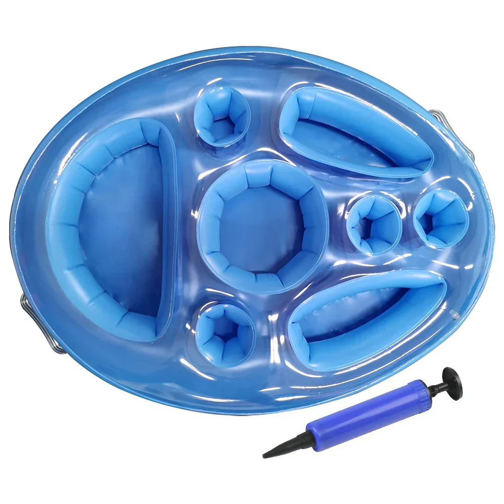 BowLift | Poolvino Drink Holder | Inflatable & Environmentally Friendly | Anti-Tip Design | For Pool & Beach