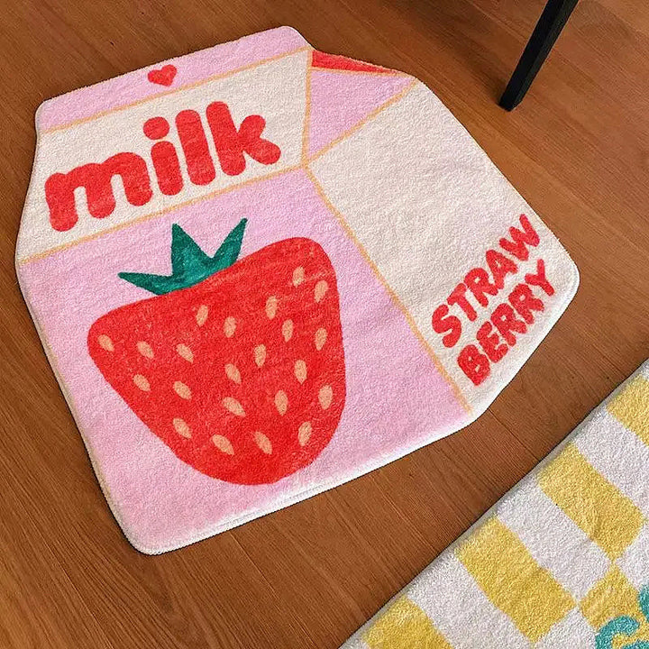 Strawberry Milk Mat (+ 3 styles) | Bowlift