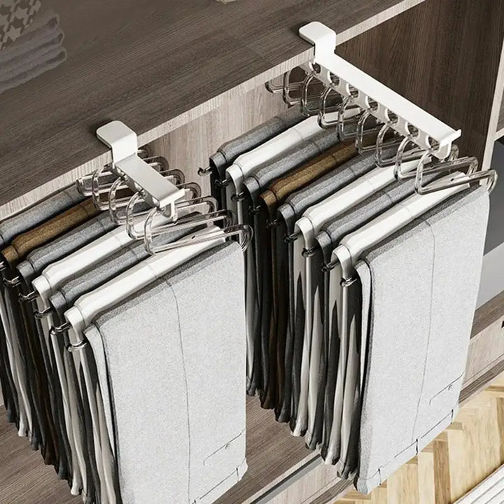 BowLift | Retractable Wardrobe Rail Closet Organizer Hanger
