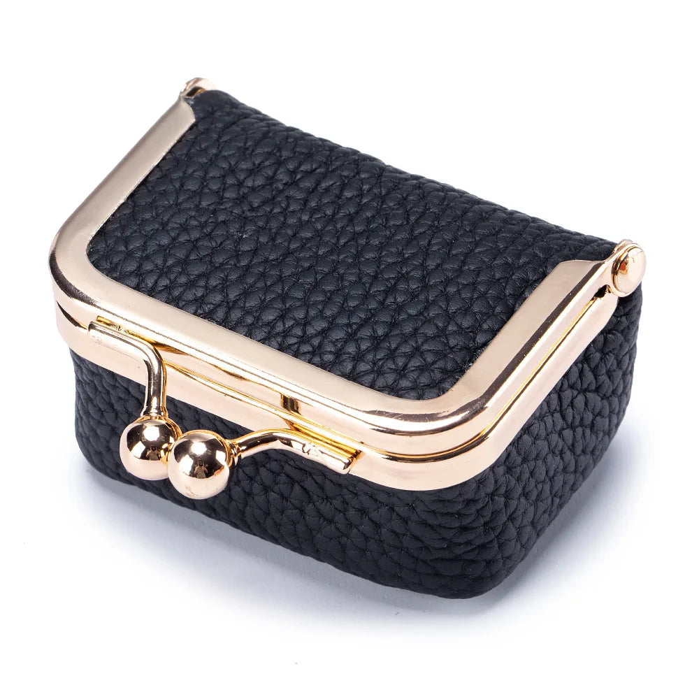 BowLift | Mini Retro Leather Travel Jewelry Storage Bag