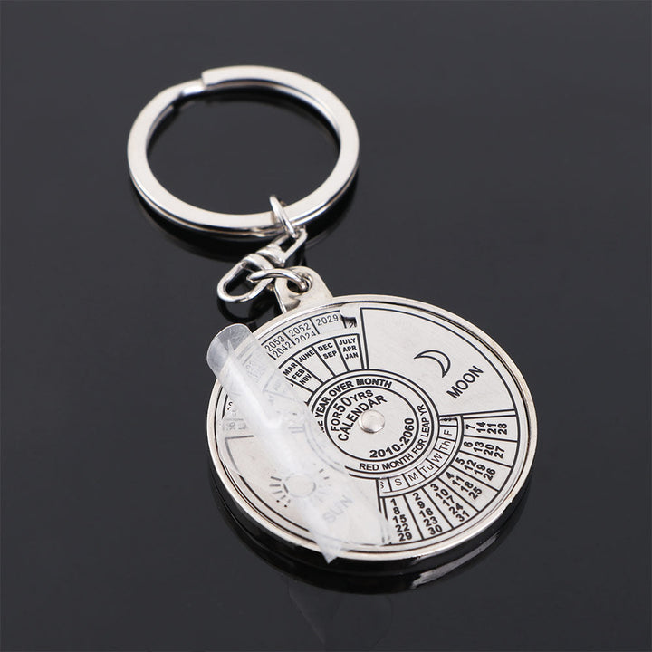 BowLift | Creative Time Portal Mini Metal Calendar Keychain