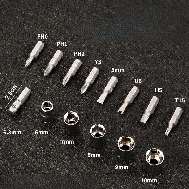 BowLift | Modular Head Ratchet Screwdriver Tool Set