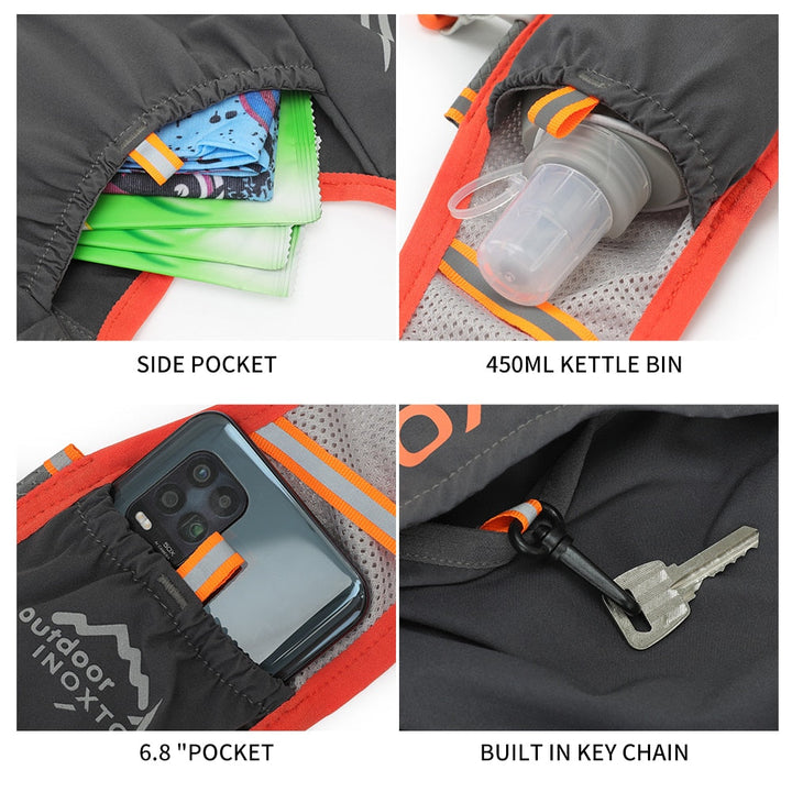 BowLift | Hike Racer Breathable Vest Running Backpack