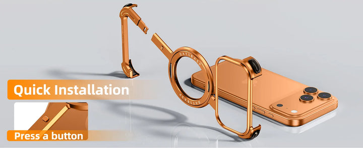 BowLift | Metal Shockproof Z Case for iPhone