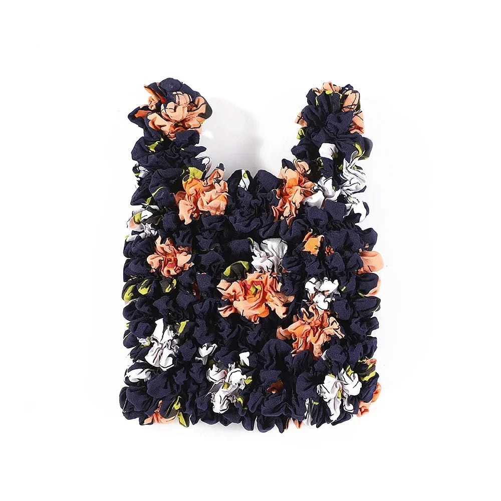 BowLift | Floral Stretch Shopper Mini Elastic Bag