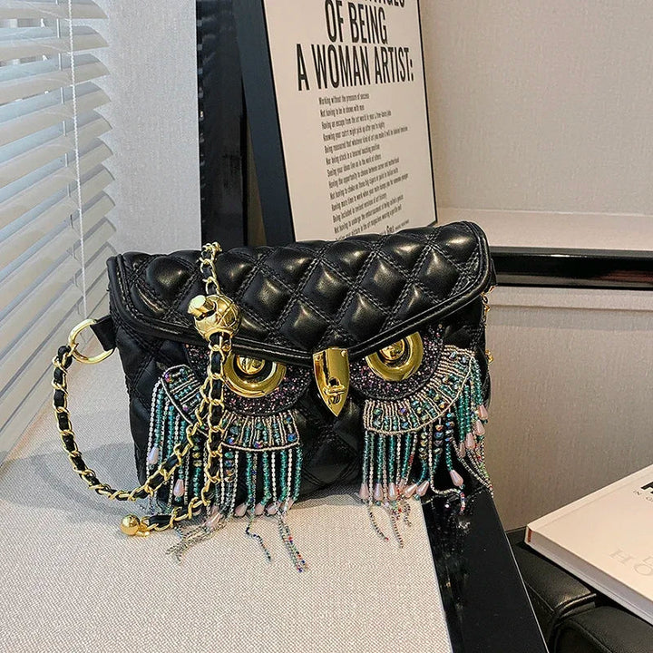 BowLift | Night Owl Glitter Shoulder Bag
