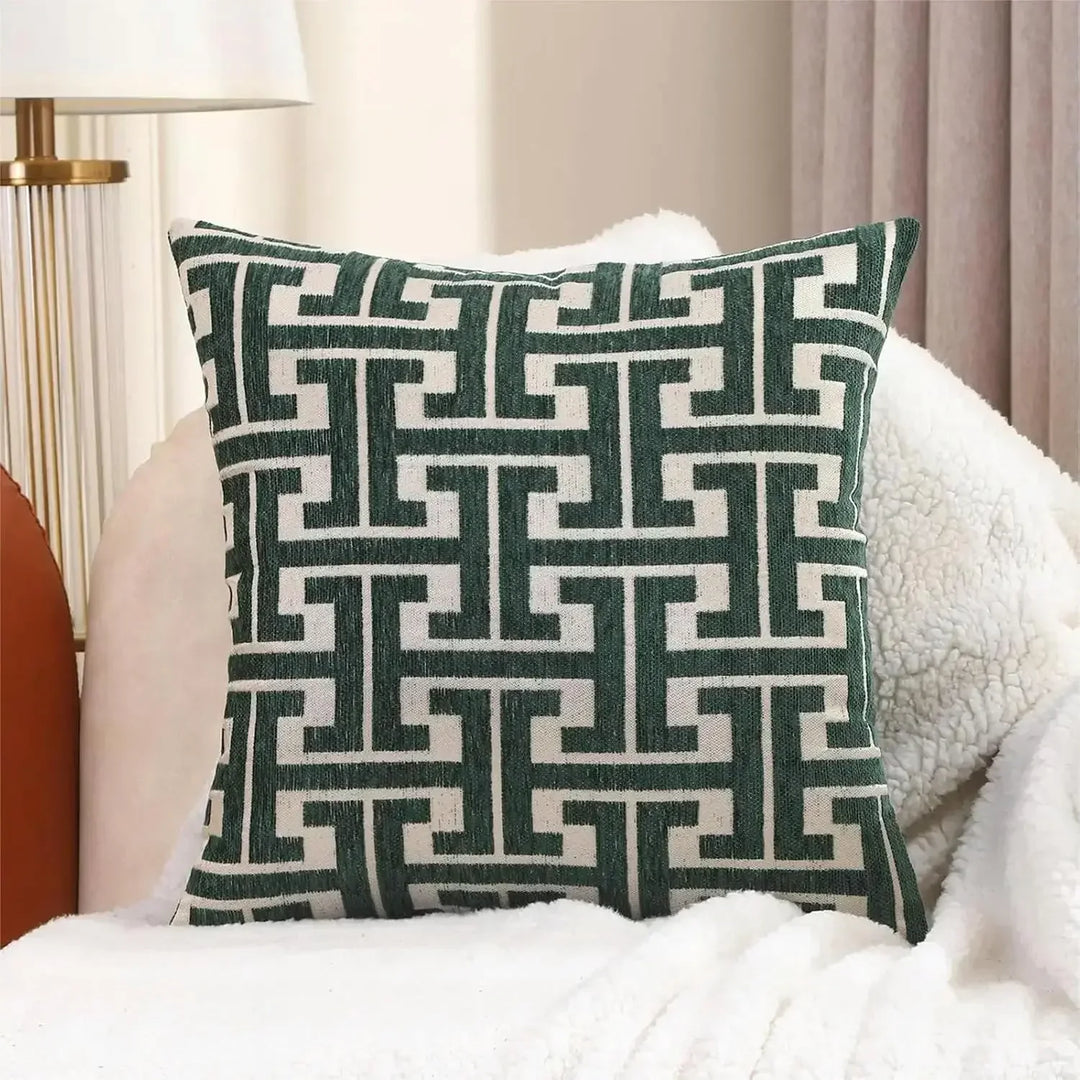 BowLift | Embroidered Cushion without Filling for Sofa and Living Room