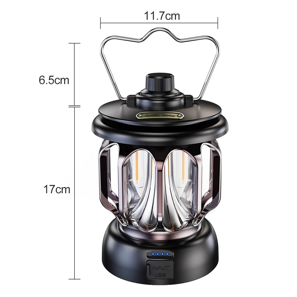 BowLift | Retro Power Bank Camping LED Lamp
