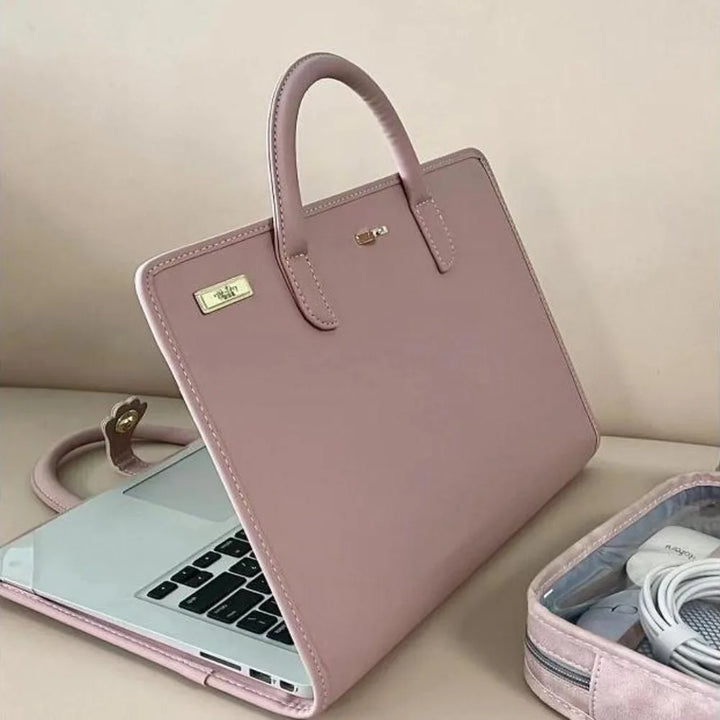 BowLift | Protective Creative Pink Laptop Bag Case