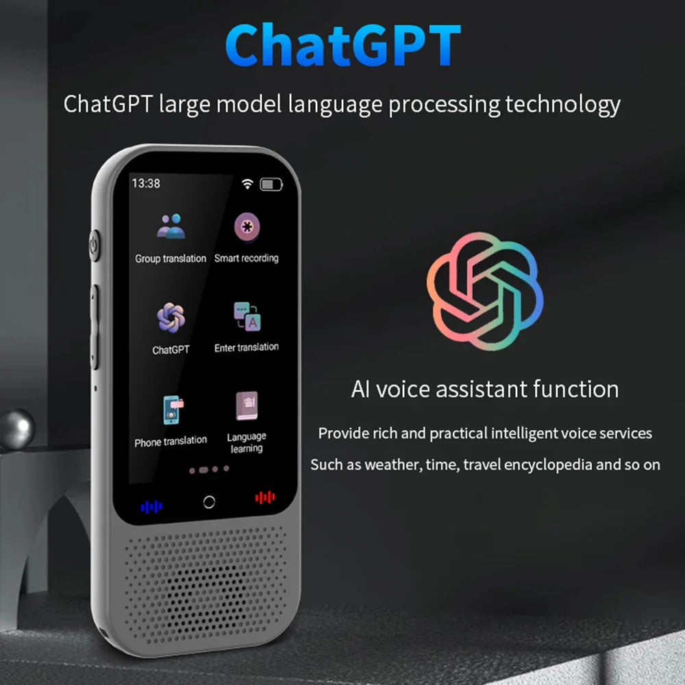 BowLift | Portable Voice Translator Device with 138 Languages and Offline Support