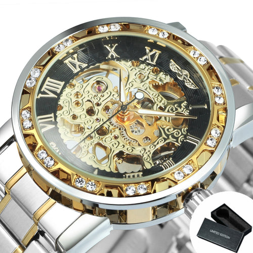 BowLift | Luminous Mechanical Titan Skeleton Watch