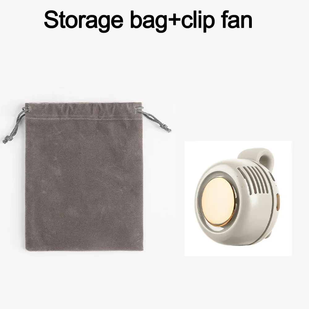 BowLift | Clip-On Body Rechargeable Waist Cooler Fan