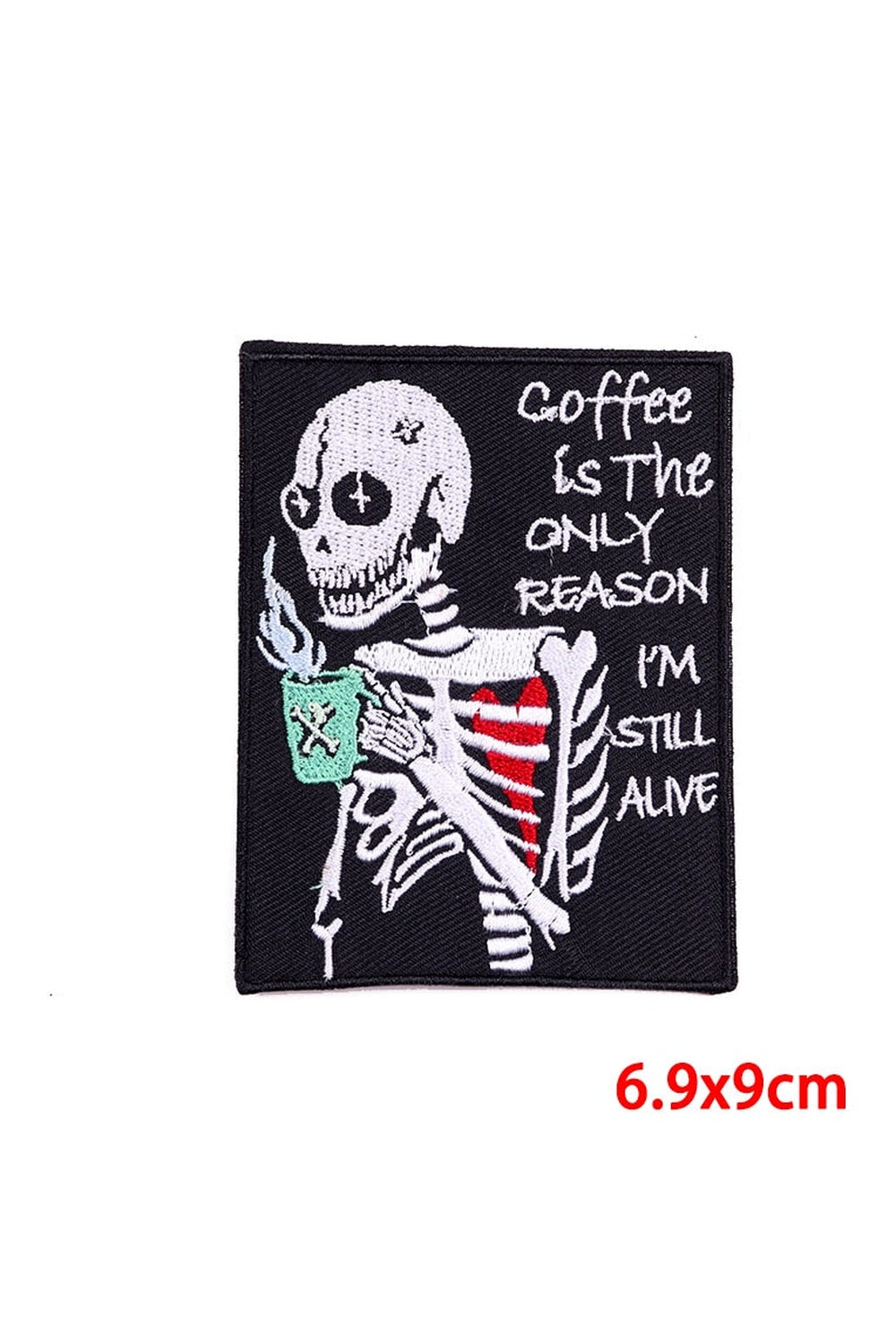 Ghost Style Embroidered Patch | Bowlift