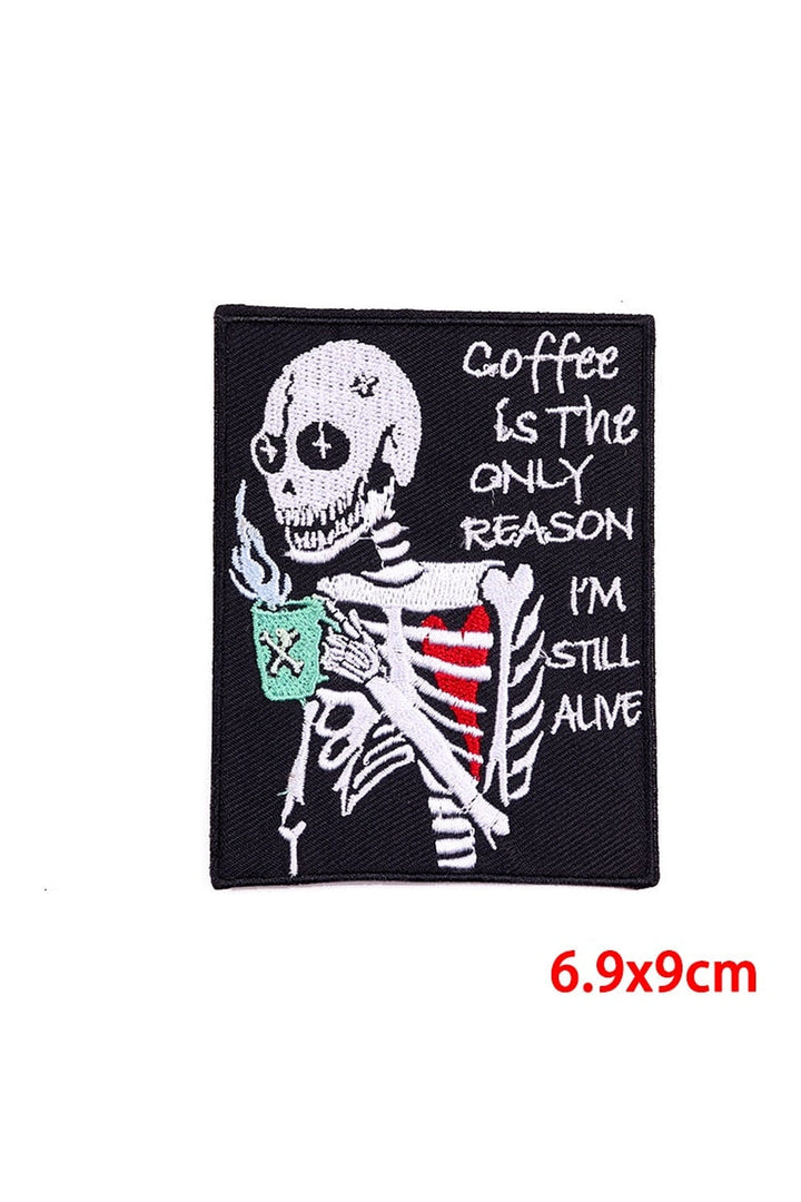 Ghost Style Embroidered Patch | Bowlift