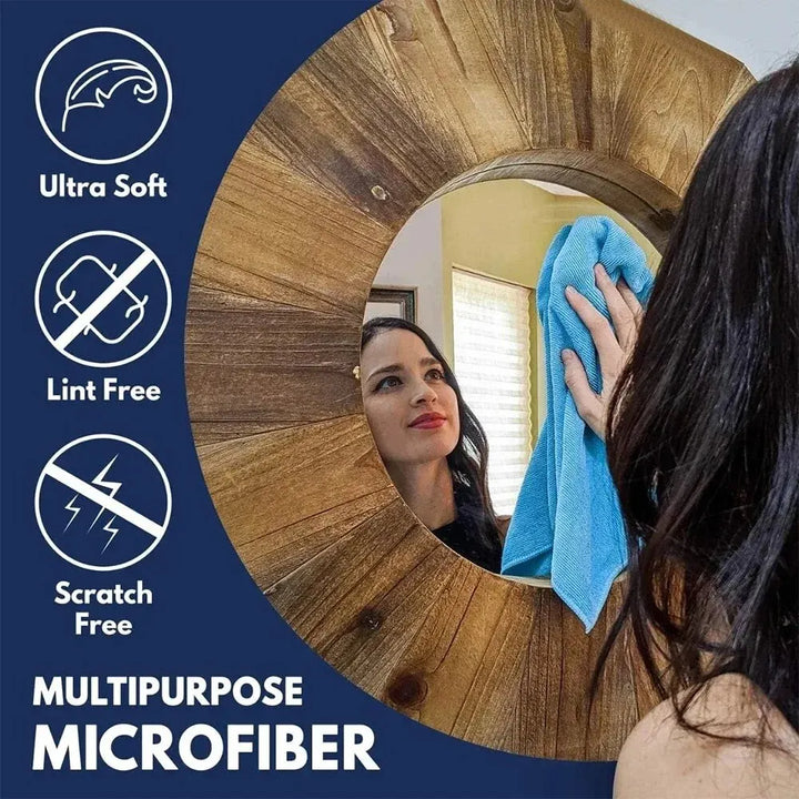 BowLift | Microfiber Car Cleaning Cloths Set (10 pieces)