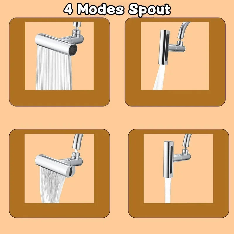 BowLift | Multifunctional Waterfall Modern Kitchen Matte Faucet