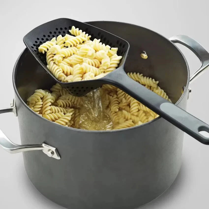 BowLift | Large PP kitchen spoon for draining vegetables – Practical slotted spoon for the kitchen