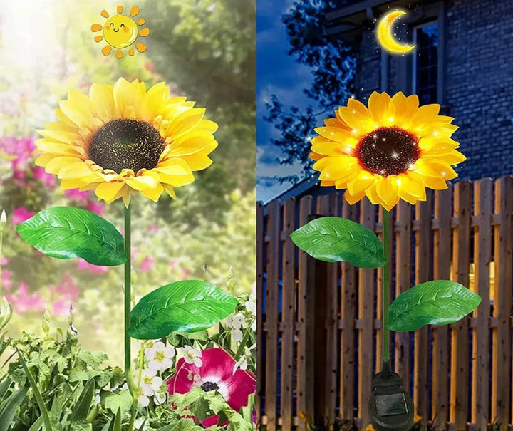 BowLift | Waterproof Solar Sunflower Lamp for Garden & Terrace