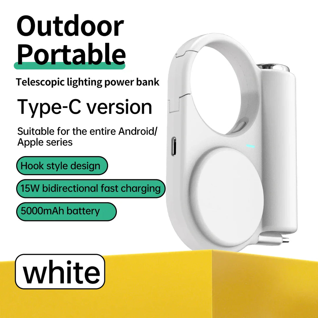 BowLift | Clip-On Dual-Port Emergency Power Bank
