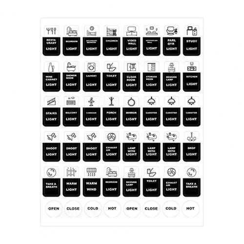BowLift | Self-Adhesive Switch Stickers
