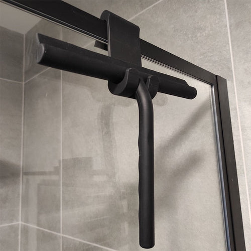 BowLift | Shower squeegee with hanging hook | Black | Convenient for the shower