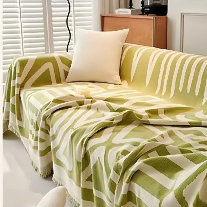BowLift | Sofa Towel With Tassels